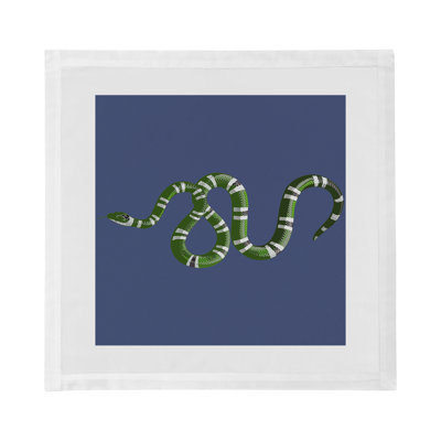 Serpent Cotton Sateen Dinner Napkins