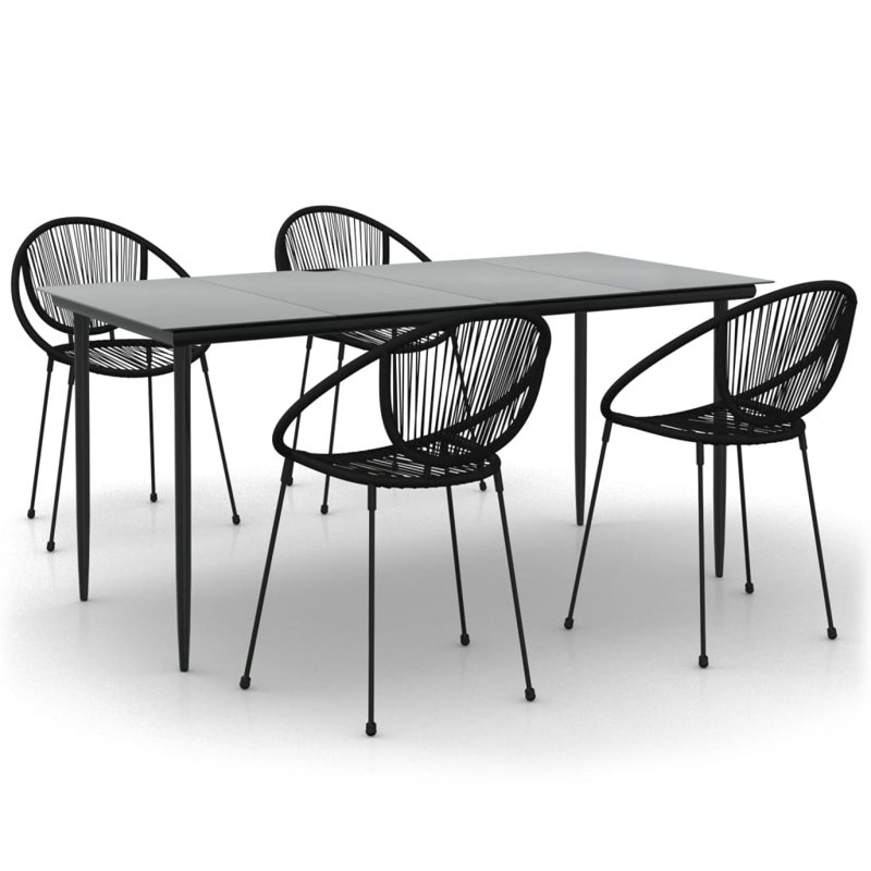 Ensemble repas 5 pièces Vidaxl