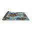 Tapis bleu/rouge à motifs-1711900045