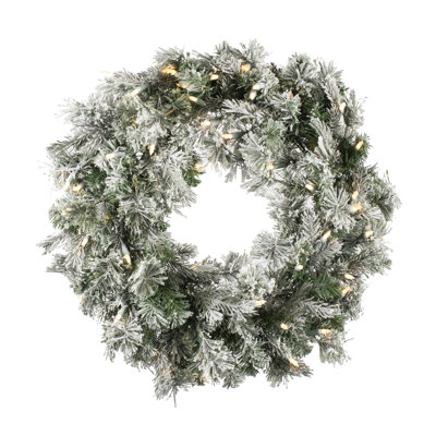 Couronne lumineuse 24 po en mélange de PVC et PE
