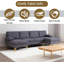 Canapé modulaire en U 3 pièces Fluffy-166838156