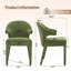 Chaise avec accoudoirs rembourrés Boucle-18554582