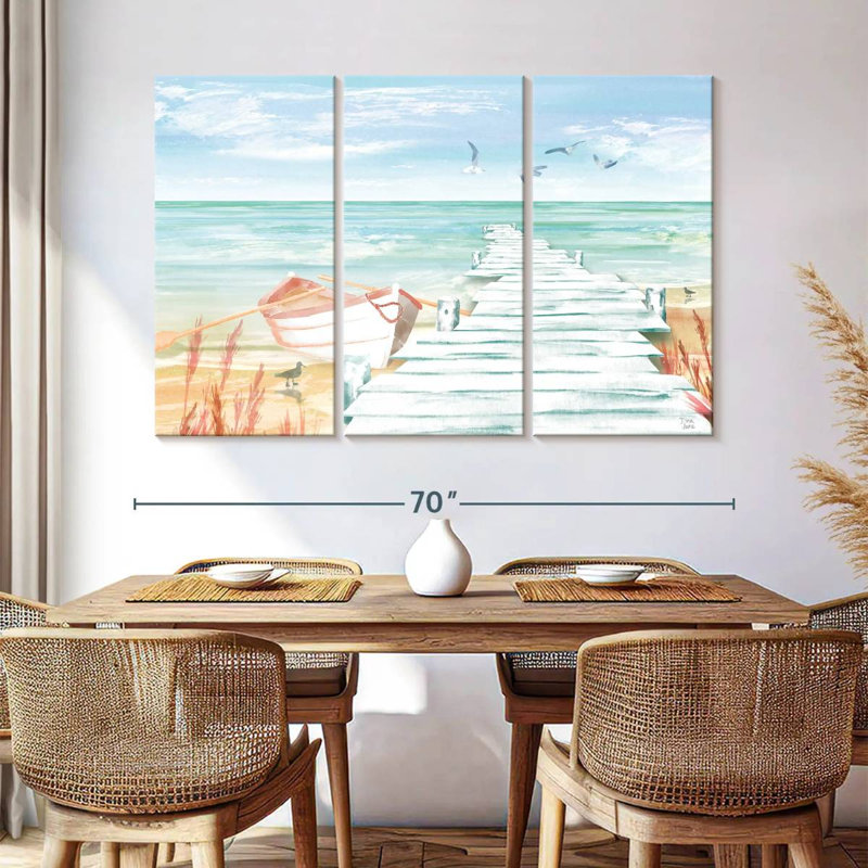 Aletra Summer Ocean Breeze I, 14" H x 23" W