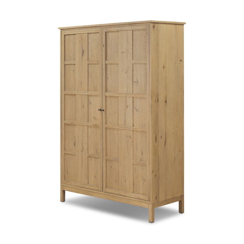 Alessio Cabinet-Aged Natural Oak, Aged Natural Oak