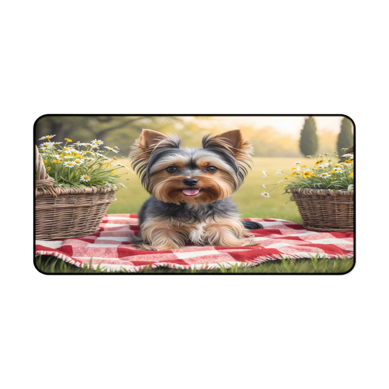 Polyester Desk Pad, 14.4x12.1