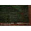 Tapis décoratif tribal vert Gabbeh 3 x 5