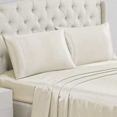 Juicy Couture Silky Satin Pillows Case Sets with Envelope Closure