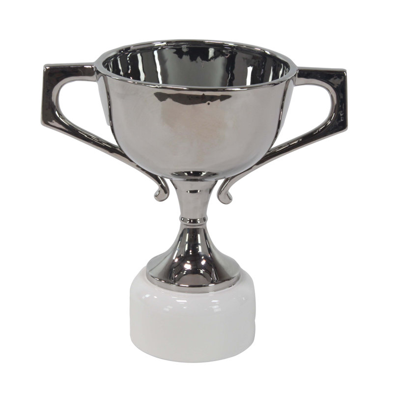 Urne moderne Tameem, Gris, H 14 po x l 9 po x P 14 po