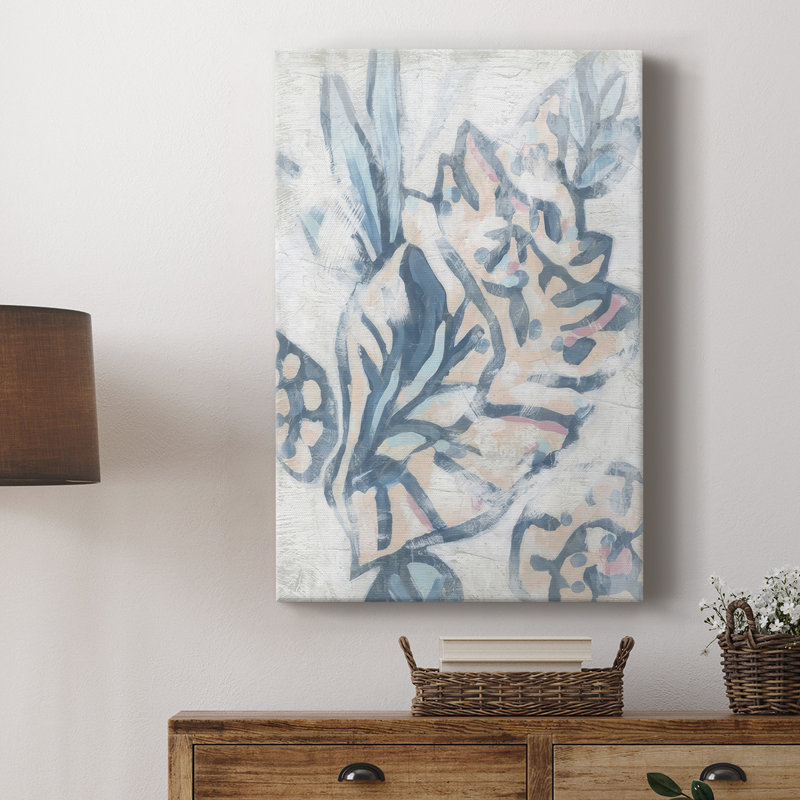 Beach Shell Fresco II - galerie sur mesure, H 18 po x l 12 po