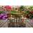 Bauman Solid Teak Wood Bar Table, 38 inch-2056509517