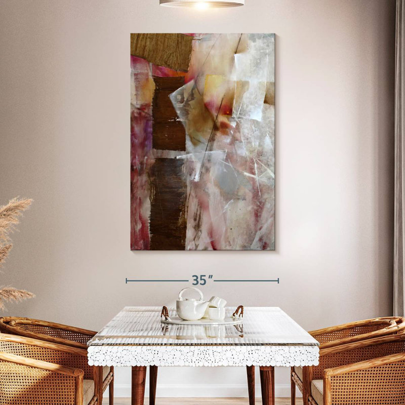 Avery Composition IX, 51" H x 34" W