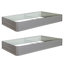 Lit de jardin en métal 8 x 4 x 1 pi-1554936860-1554936868