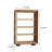 Simple Retro Solid Pine Wood Bookcase
