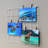 Lindburgh Photo Wall Organizer with Memo Board