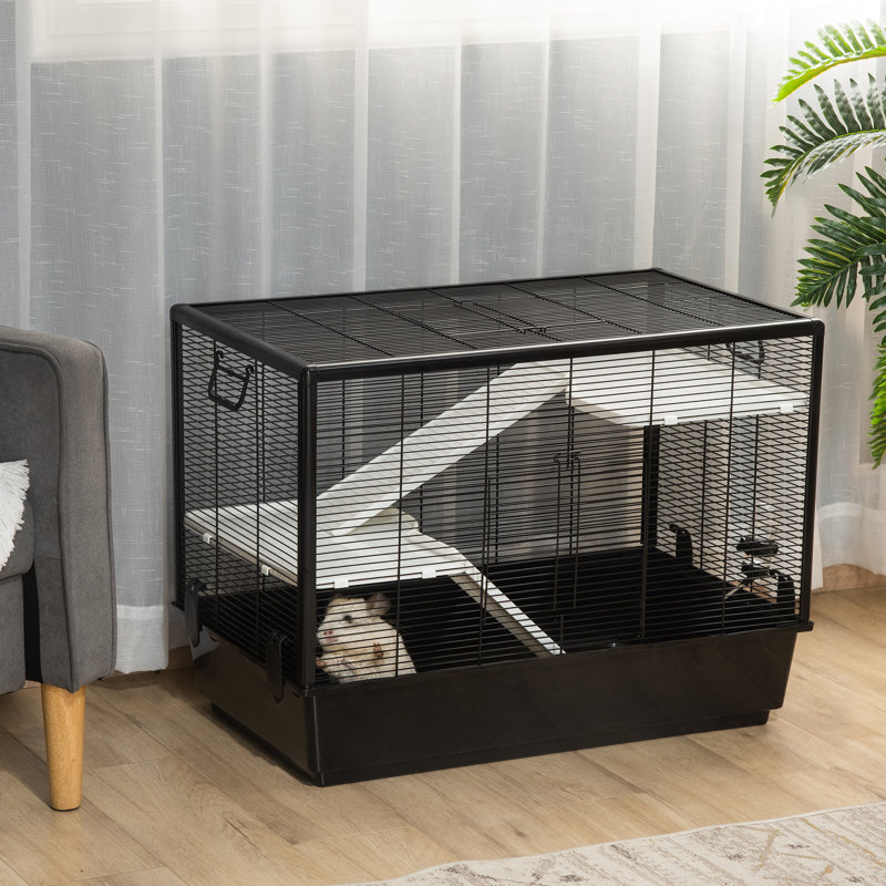 Tucker Murphy Pet ™ Maison de jeu pour animaux de compagnie avec cobayes, furets et chinchillas, avec accessoires