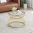 Golden Coffee Table