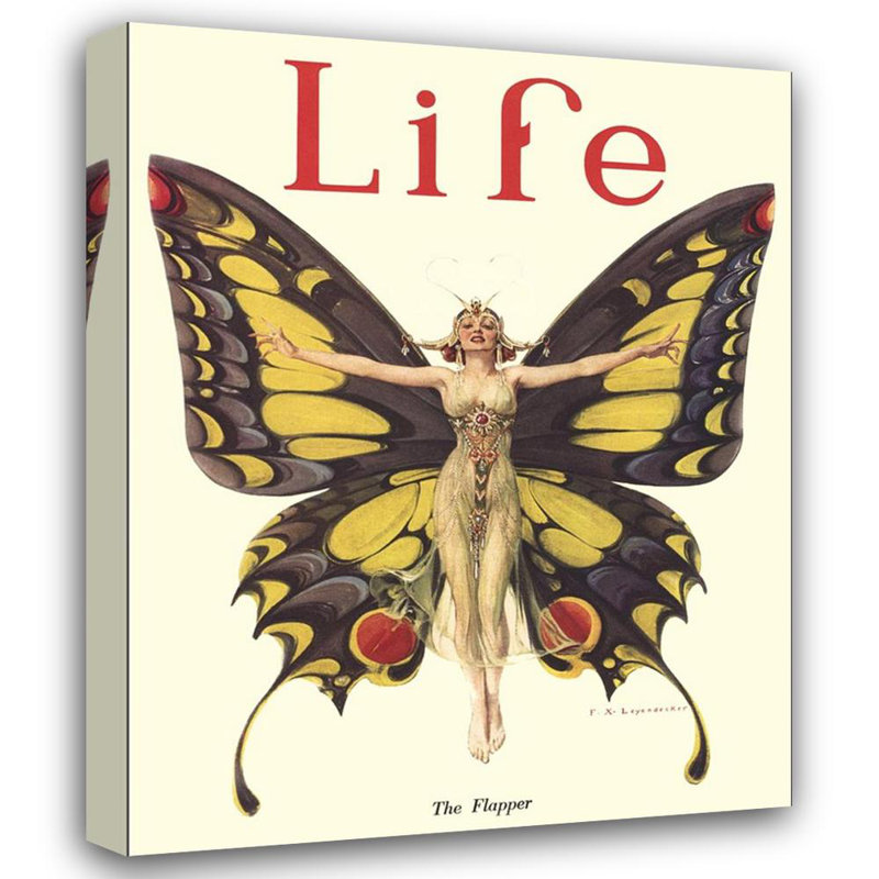 Life Butterfly, 24" H x 19" W