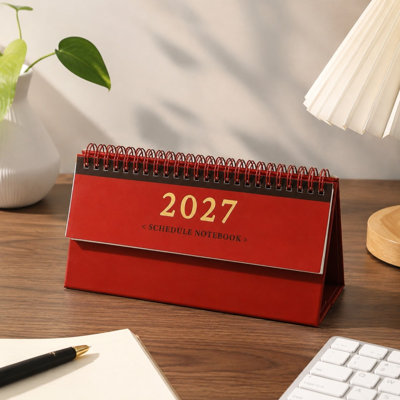 Calendrier de bureau mémo série 2027 / Suivi des présences au travail