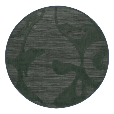 Machine Washable Abstract Gray Area Rug