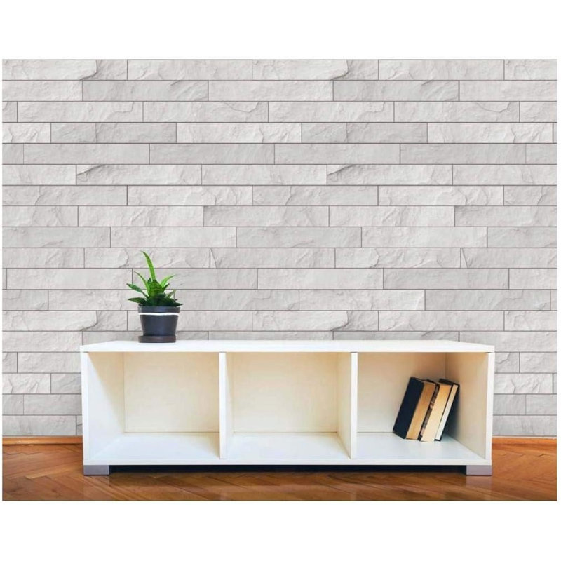 Brick Peel & Stick Brick Border, 100" L x 144" W