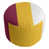 Maroon/Yellow/White