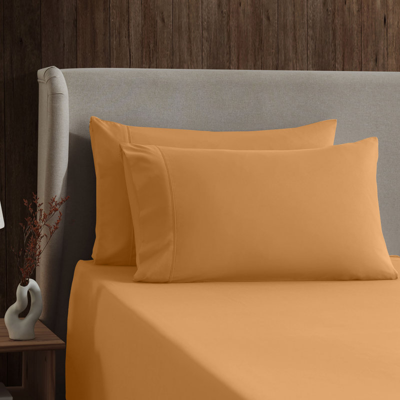 Ensemble de draps Luxury Collection Classic, Très grand, Orange Kings