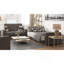 Causeuse convertible avec rangement Primenest Zenaero Collection, chenille grise-480887347