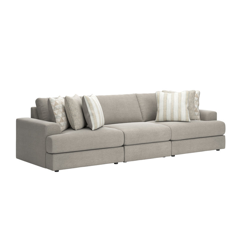 Canapé modulaire conforme à CAL117 de 122 po Tessler