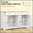 Elegant Style Buffet Cabinet With Spacious Storage, Adjustable Shelves, And Versatile Design For Modern Homes-508814725