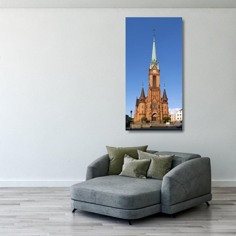 Église de Mylau, Allemagne, H 40 po x l 20 po