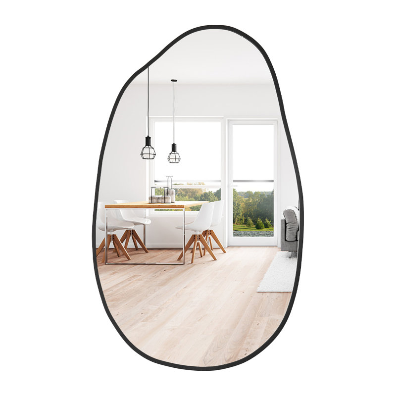 Nickson Metal Flat Wall Mirror