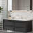 Simple Nordic style bathroom cabinet