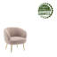 Fauteuil d'appoint en tissu avec repose-pieds Shanitaortia-1790290526