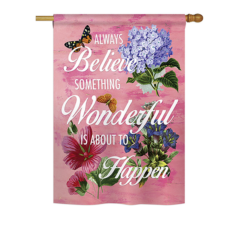 Double Sided Polyester House Flag, 40" H x 28" W