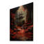 «Buccaneer Rogues Ship - Pirate», art sur bois de pin naturel-844004494