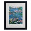 «Waterlilies Classic» par Claude Monet, reproduction d'art sur toile encadrée-245936722-255504631