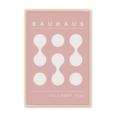 Impression sur roulettes rose Bauhaus Flow II