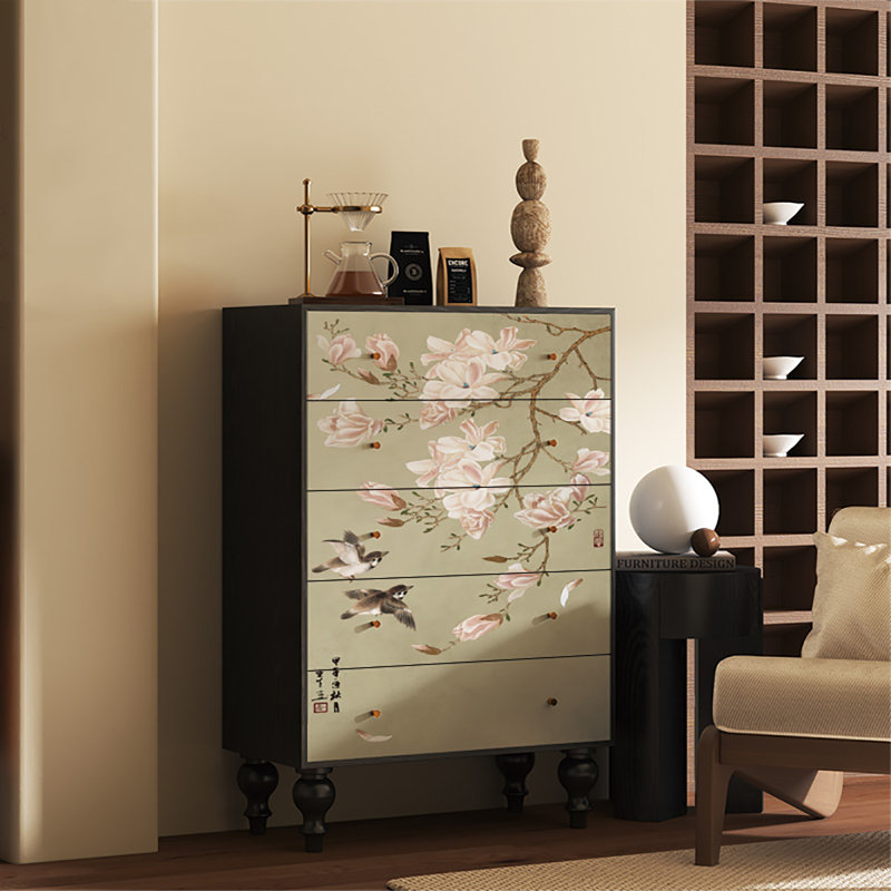 Armoire de rangement multifonctionnelle à tiroirs modernes