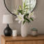 Vase sculpté en verre sculpté Home-1029564832