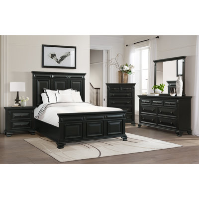 Ensemble de chambre à coucher configurable 3 pièces Alauna