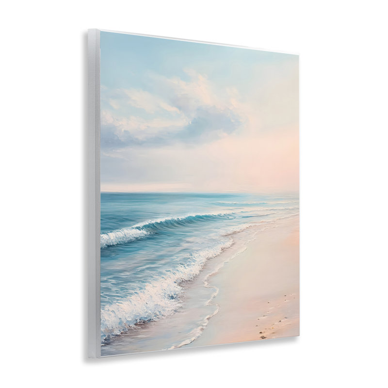 «Serene Sands at Sunset», plaque murale par Franklyn Gregory