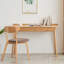 Bureau rectangulaire en bois massif avec tiroirs Burlywood-1471422699