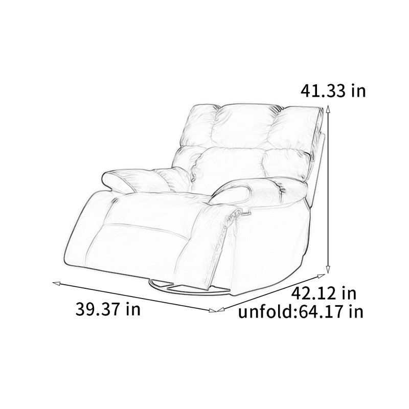 Chaise luxueuse et fonctionnelle de haute qualité, Gris