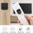 3 Pcs Magnetic Remote Control Holder Wall Mount No-Drill Self-Adhesive Organizer Storage for TV, Fan, Air Conditioner Remotes-124933786