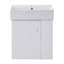Meuble-lavabo flottant moderne avec lavabo en céramique
