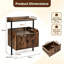 40.5 cm W Bedside Table