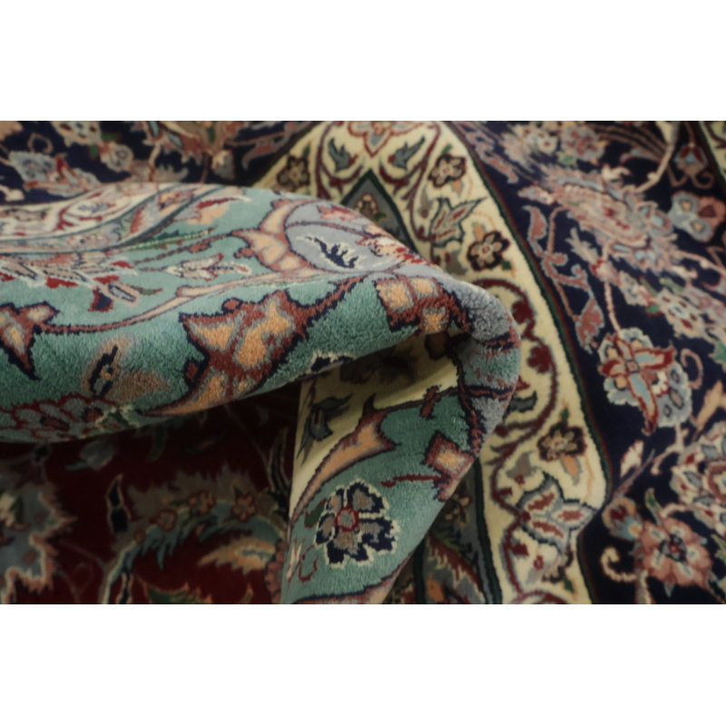 Traditional Medallion Oriental Wool Rug 9x12