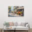 «Flower Market III Peaceful Romantic Rustic Architecture Flower», reproduction d'art murale-1947268678