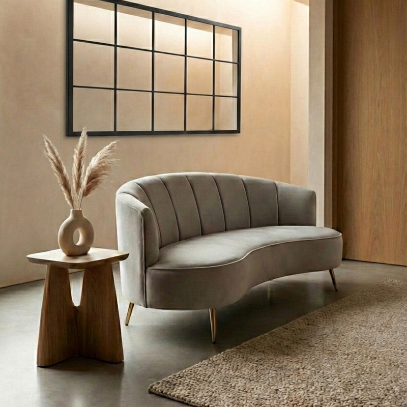 Anujin 3 Seater Sofa, Grey