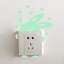 Rabbit Glow in Dark Wall Sticker Set